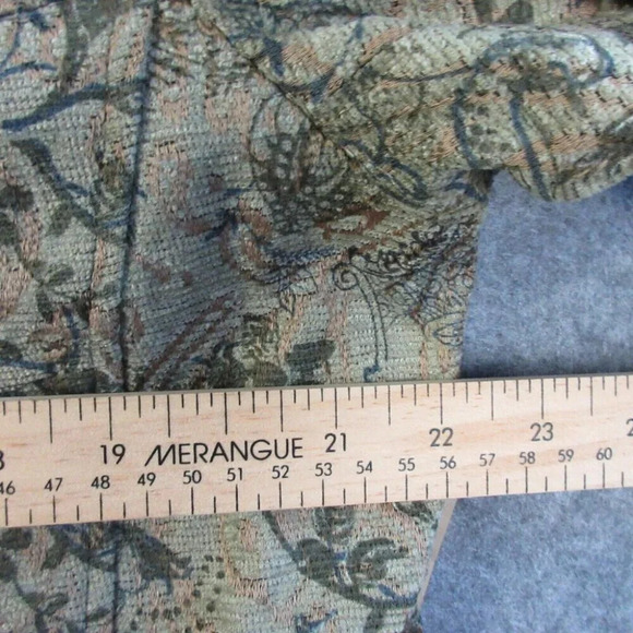 Coldwater Creek Womens Blazer Jacket W 18 Beige Chenille Tapestry Office  568 - Picture 6 of 13